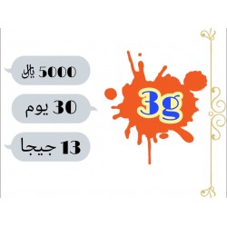 كرت 13 جيجا شبكة 3g